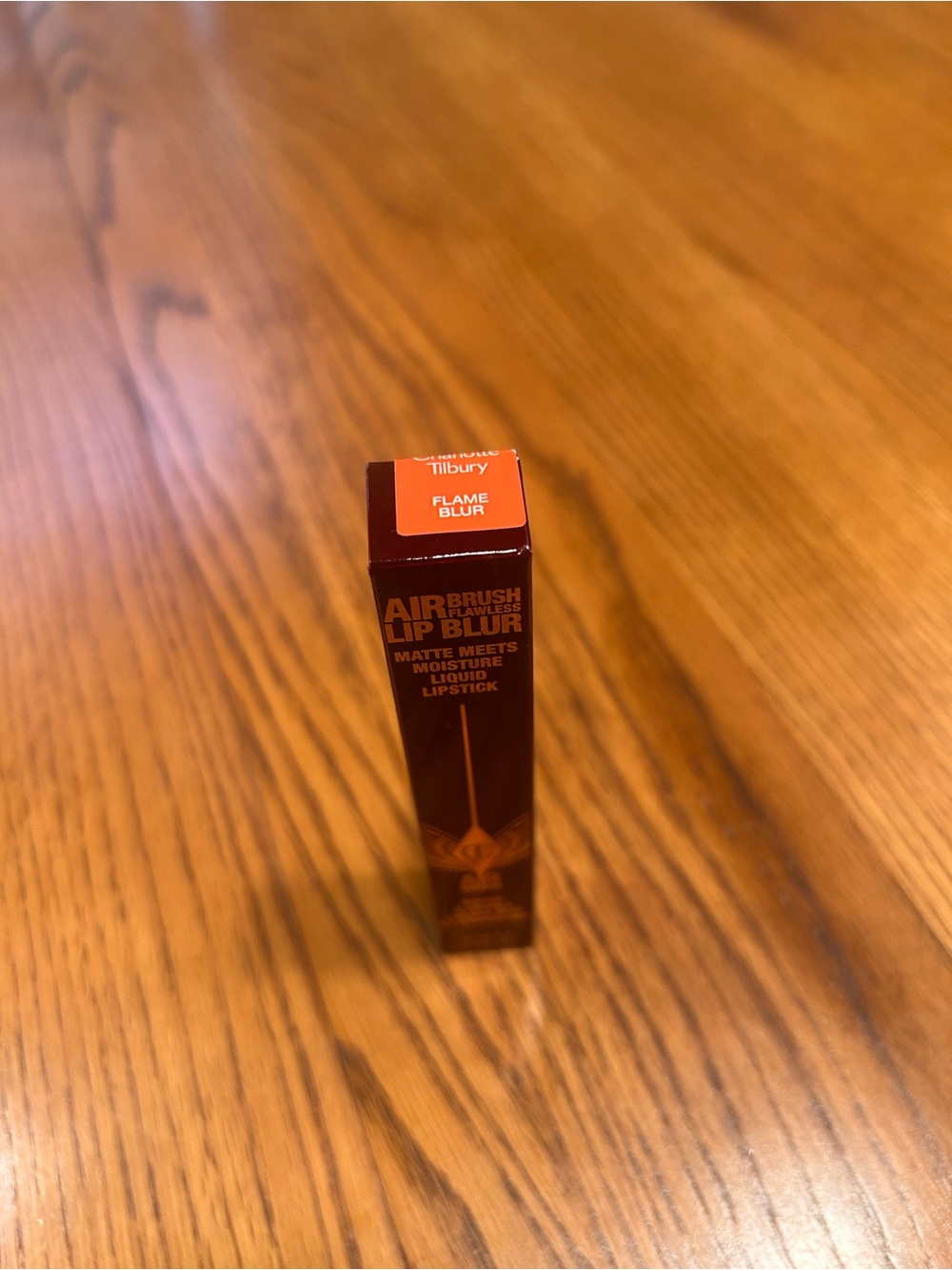 CHARLOTTE Tilbury Airbrush Flawless Matte Lip Blur Liquid Lipstick - Flame Blur